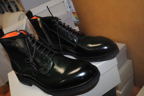 Santoni stivaletto anfibi - anfibi, 44