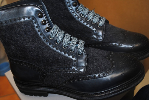 Santoni stivaletto anfibi - anfibi, 42